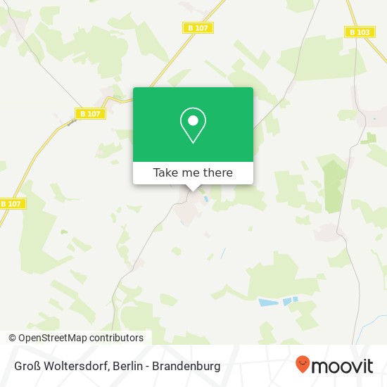 Groß Woltersdorf map