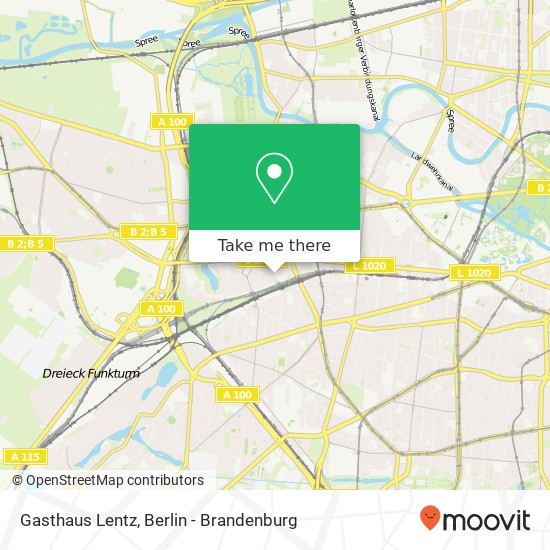 Gasthaus Lentz map