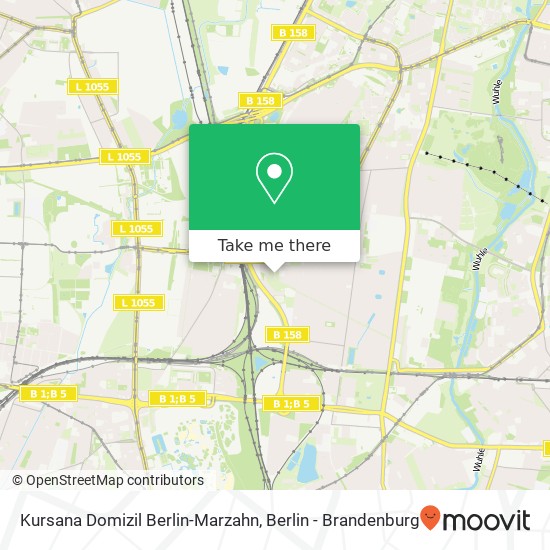 Kursana Domizil Berlin-Marzahn map