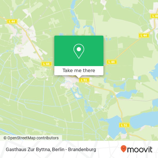 Gasthaus Zur Byttna map