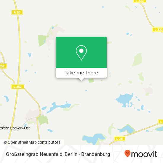 Großsteingrab Neuenfeld map