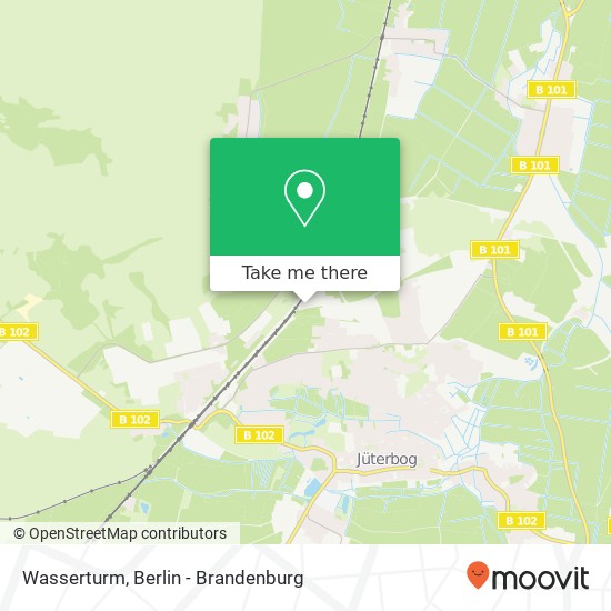 Wasserturm map