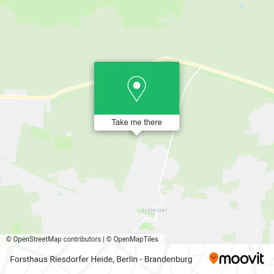 Forsthaus Riesdorfer Heide map