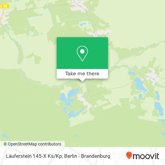 Läuferstein 145-X Ks/Kp map