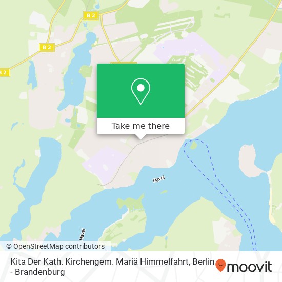 Карта Kita Der Kath. Kirchengem. Mariä Himmelfahrt