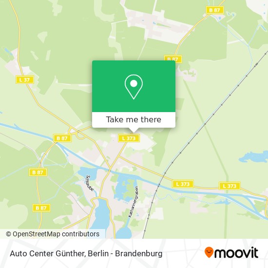 Карта Auto Center Günther