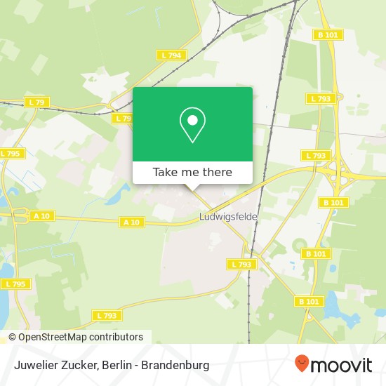 Juwelier Zucker map