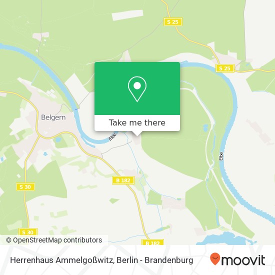 Карта Herrenhaus Ammelgoßwitz