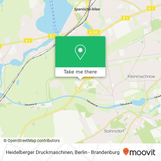 Heidelberger Druckmaschinen map