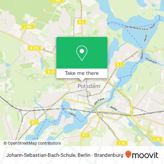 Johann-Sebastian-Bach-Schule map