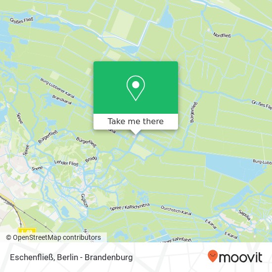 Eschenfließ map