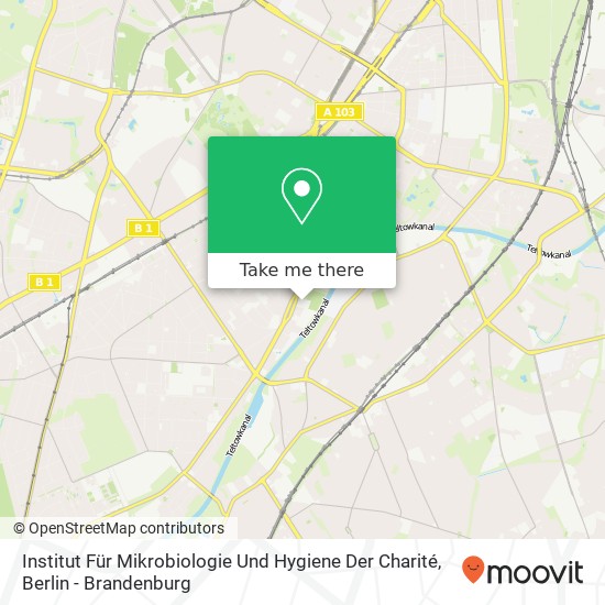 Institut Für Mikrobiologie Und Hygiene Der Charité map
