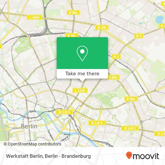 Werkstatt Berlin map