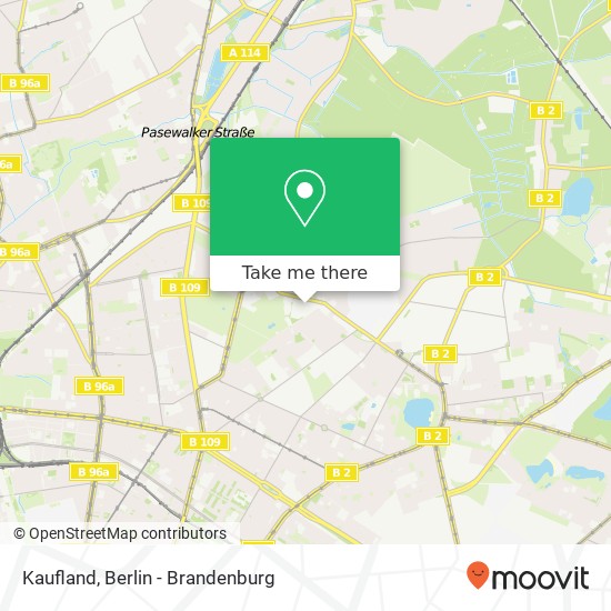 Kaufland map