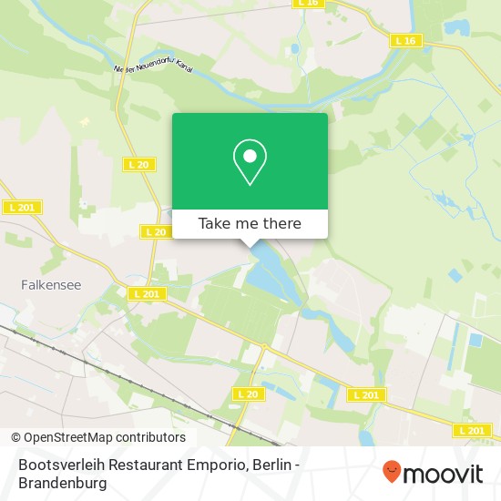 Bootsverleih Restaurant Emporio map