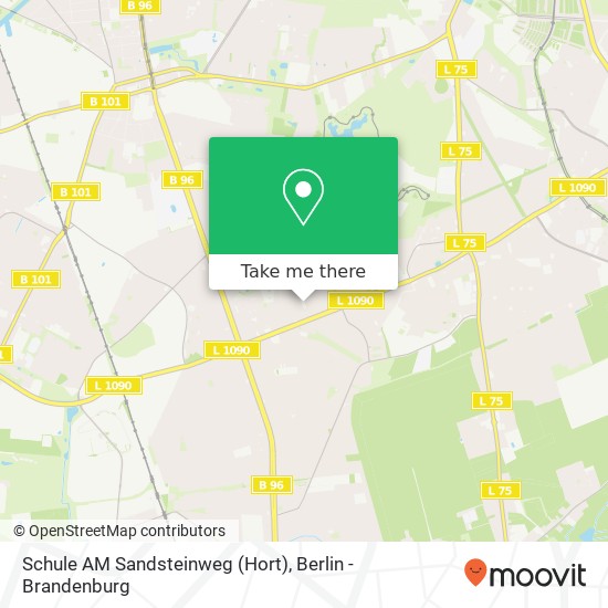 Schule AM Sandsteinweg (Hort) map