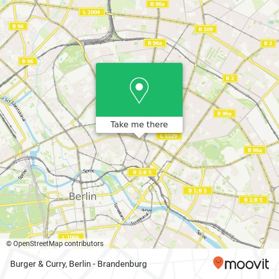 Burger & Curry map