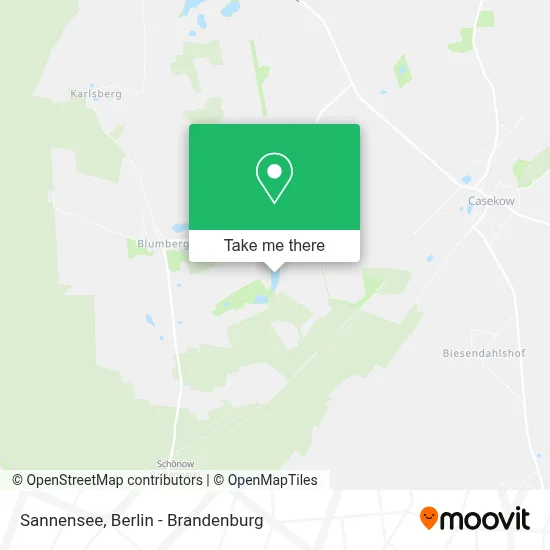 Sannensee map