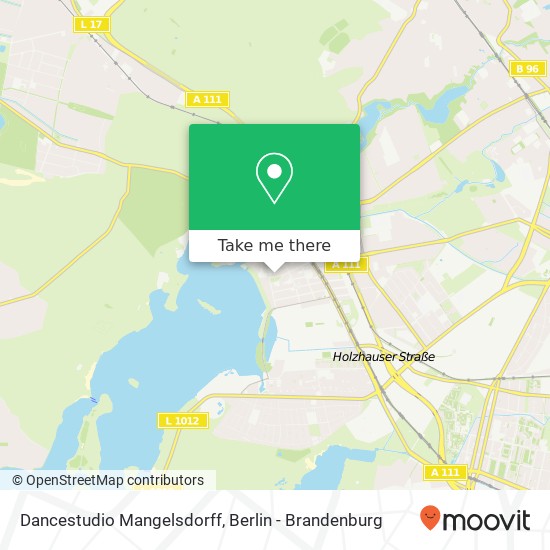 Dancestudio Mangelsdorff map