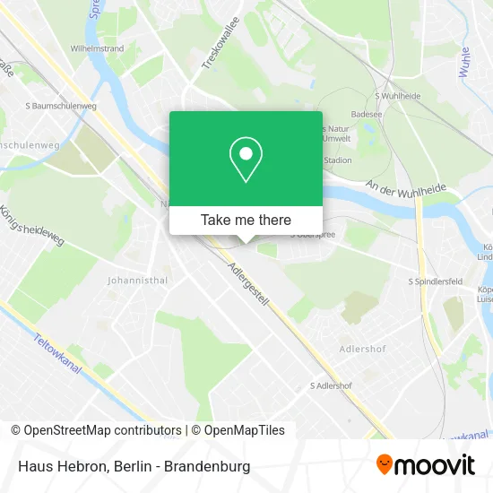 Haus Hebron map