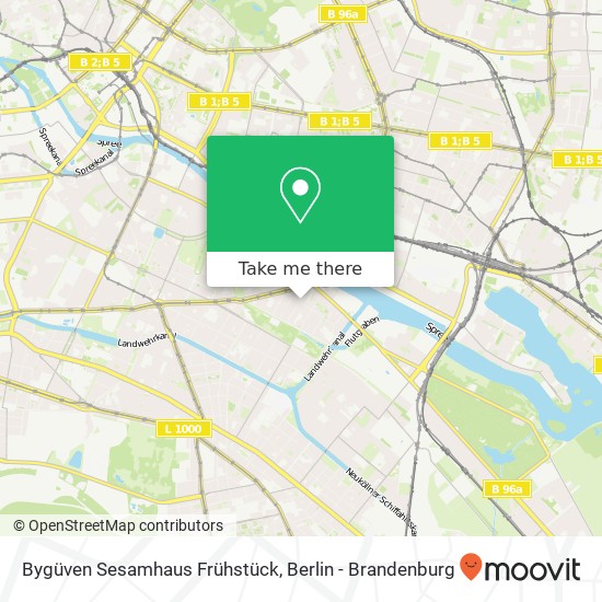 Карта Bygüven Sesamhaus Frühstück