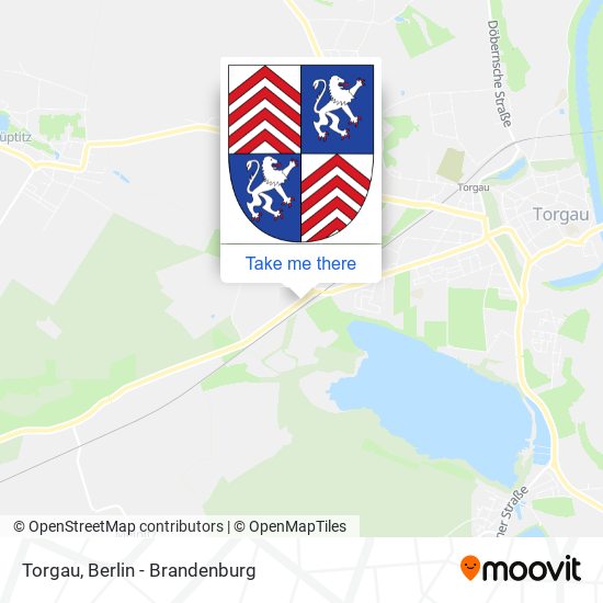 Torgau map