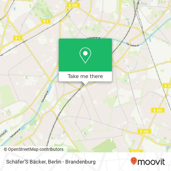 Schäfer’S Bäcker map