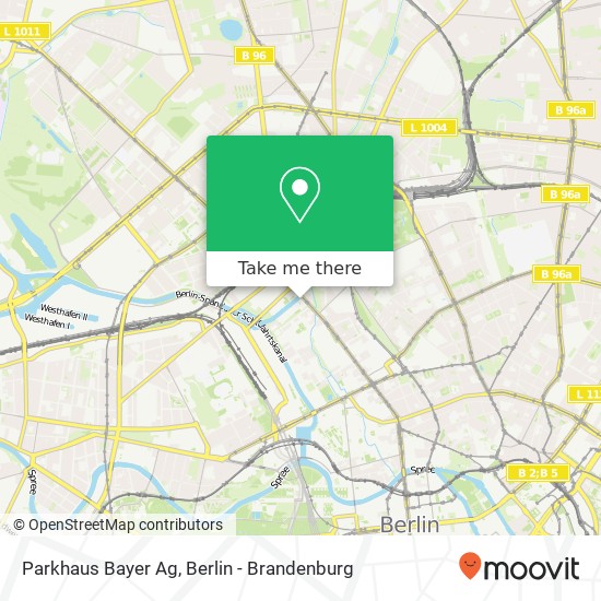 Parkhaus Bayer Ag map