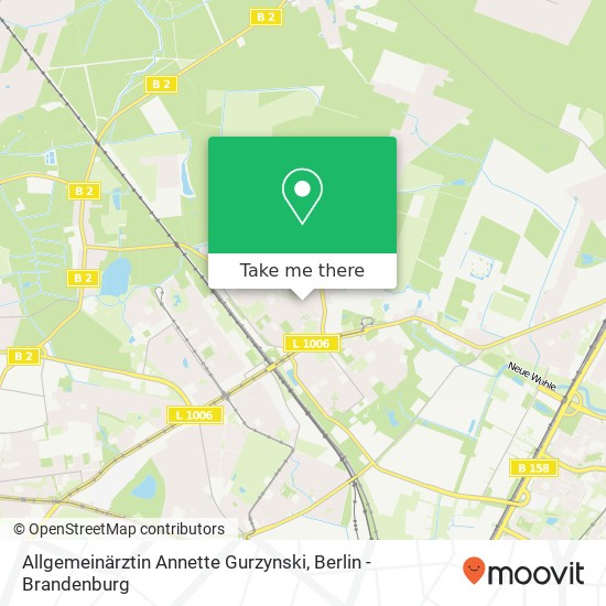 Allgemeinärztin Annette Gurzynski map