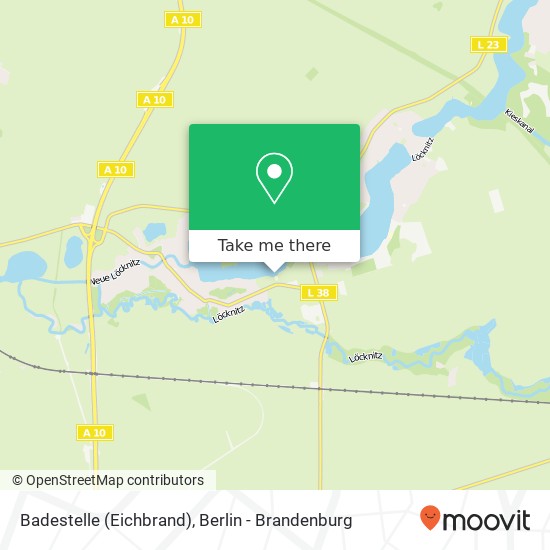 Badestelle (Eichbrand) map