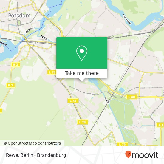 Rewe map