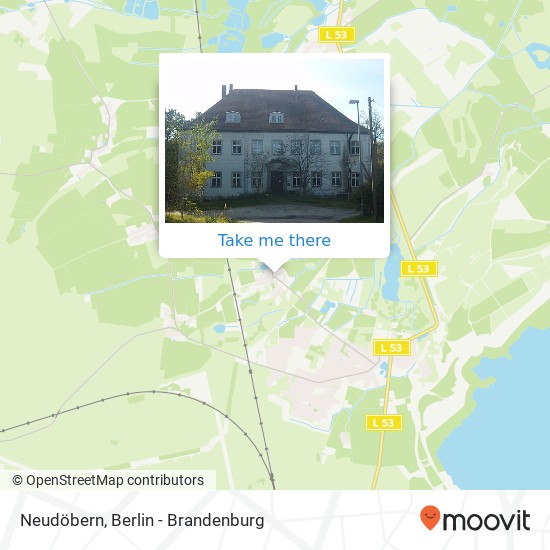 Neudöbern map