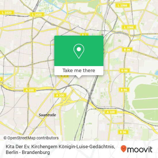 Kita Der Ev. Kirchengem Königin-Luise-Gedächtnis map