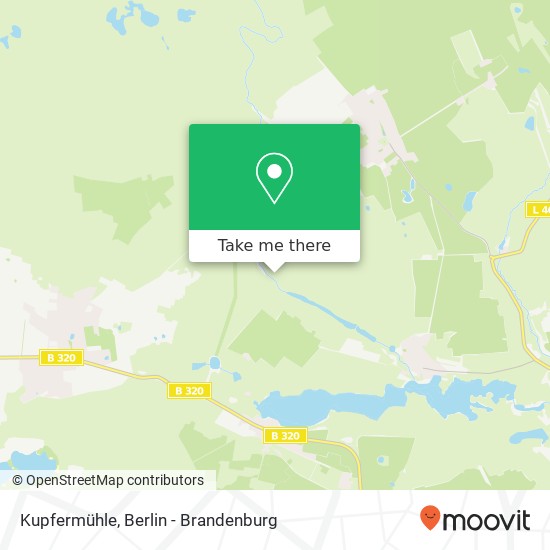 Kupfermühle map