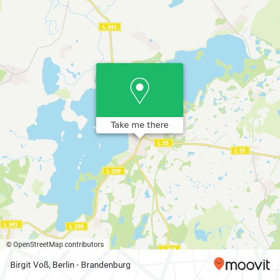 Birgit Voß map