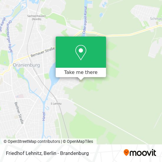 Friedhof Lehnitz map