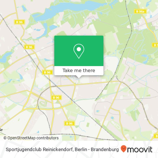 Sportjugendclub Reinickendorf map
