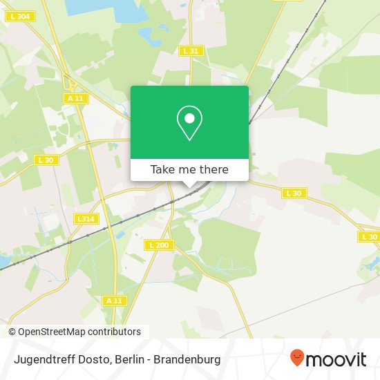 Jugendtreff Dosto map