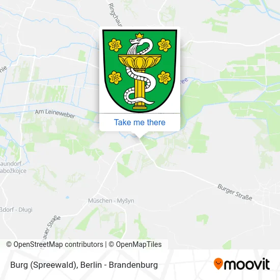 Burg (Spreewald) map