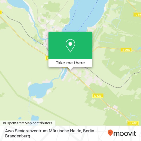 Awo Seniorenzentrum Märkische Heide map