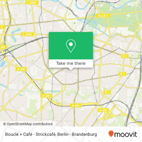 Карта Bouclé + Café - Strickcafé