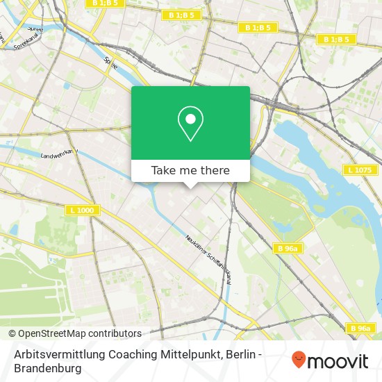 Arbitsvermittlung Coaching Mittelpunkt map