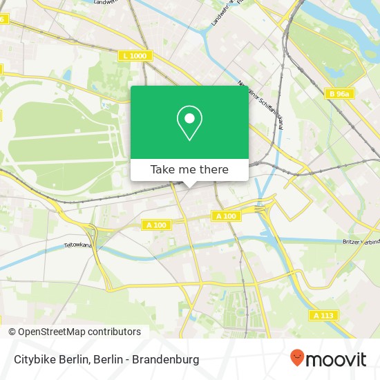 Citybike Berlin map