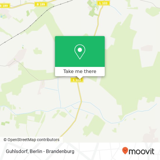 Guhlsdorf map