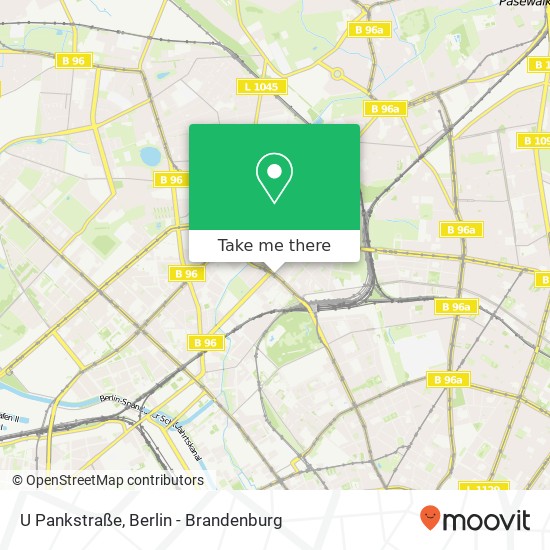 U Pankstraße map