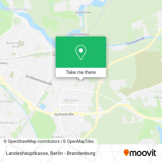 Landeshauptkasse map