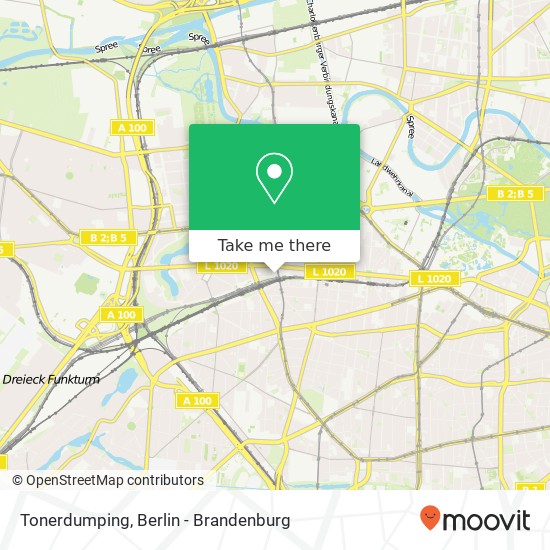 Tonerdumping map