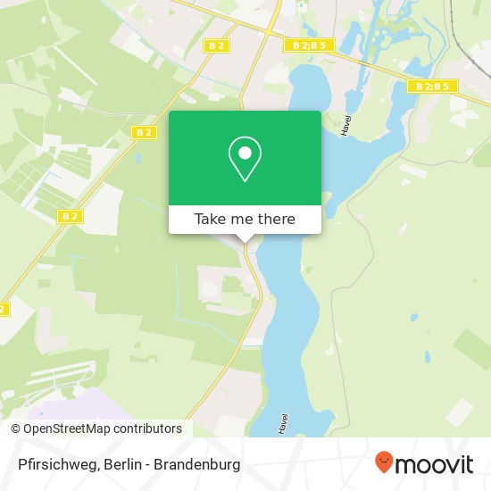 Карта Pfirsichweg