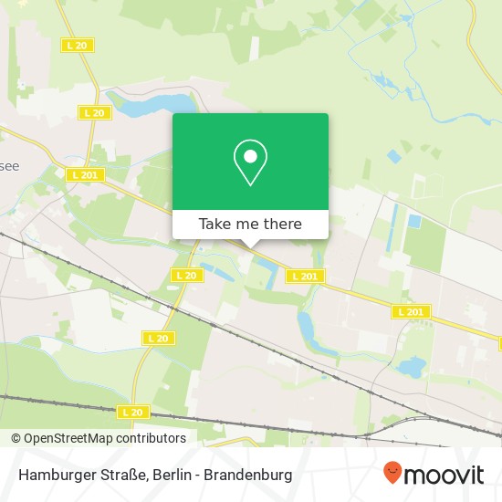 Hamburger Straße map