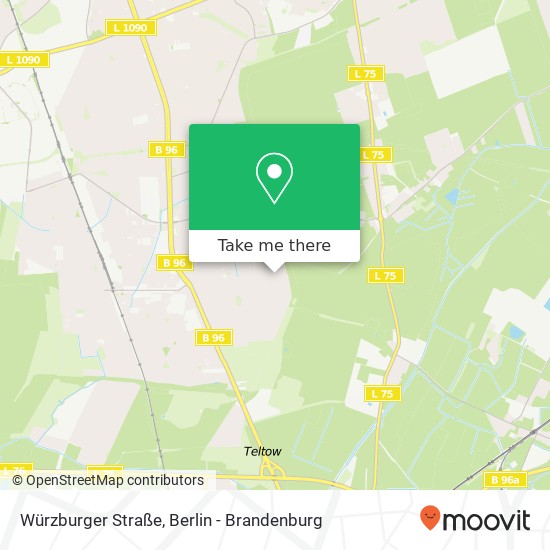 Würzburger Straße map